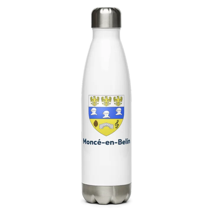 Gourde inox blason de Moncé-en-Belin