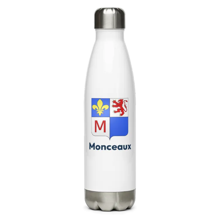 Gourde inox blason de Monceaux