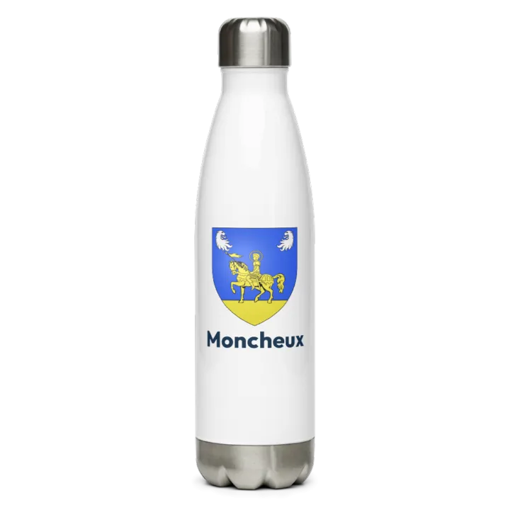 Gourde inox blason de Moncheux