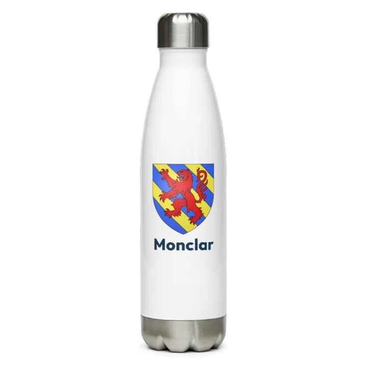 Gourde inox blason de Monclar