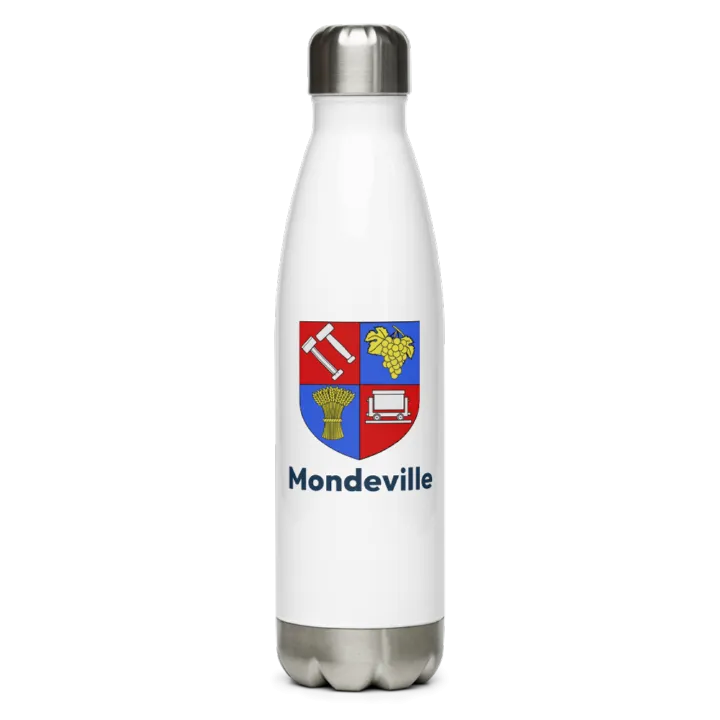 Gourde inox blason de Mondeville