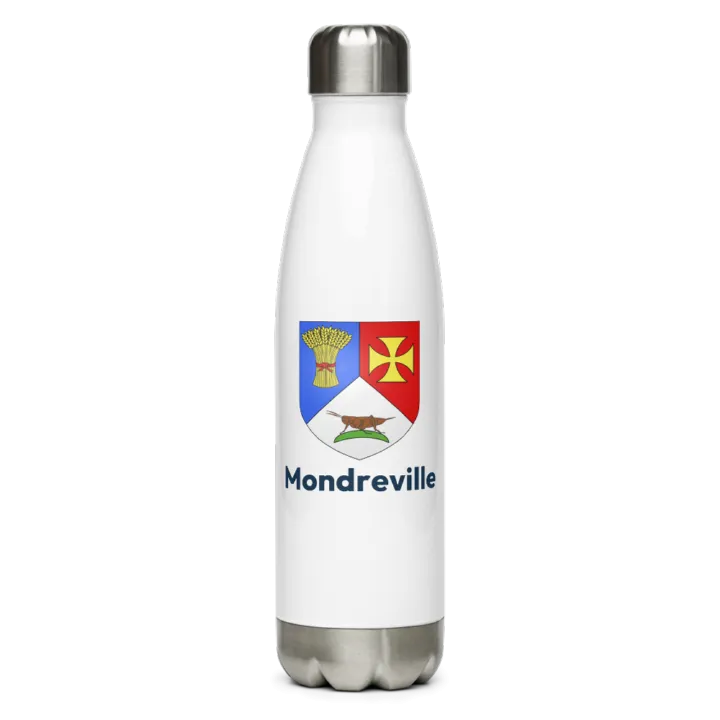 Gourde inox blason de Mondreville