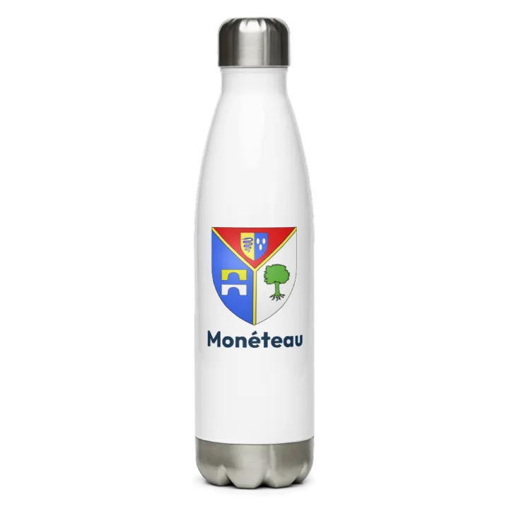 Gourde inox blason de Monéteau