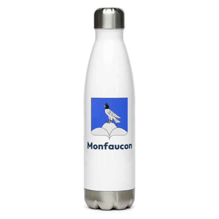 Gourde inox blason de Monfaucon