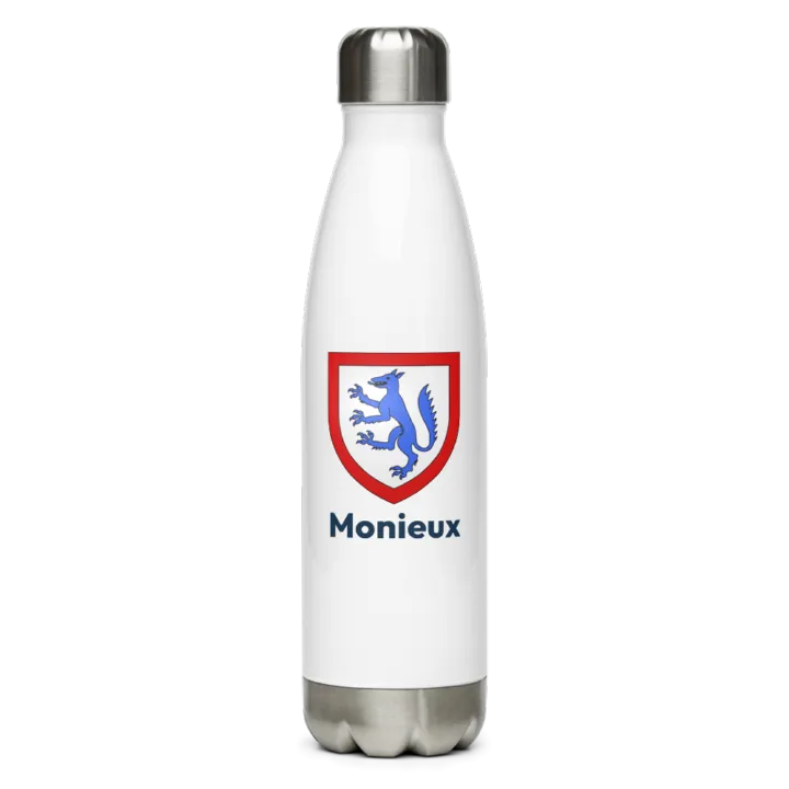 Gourde inox blason de Monieux