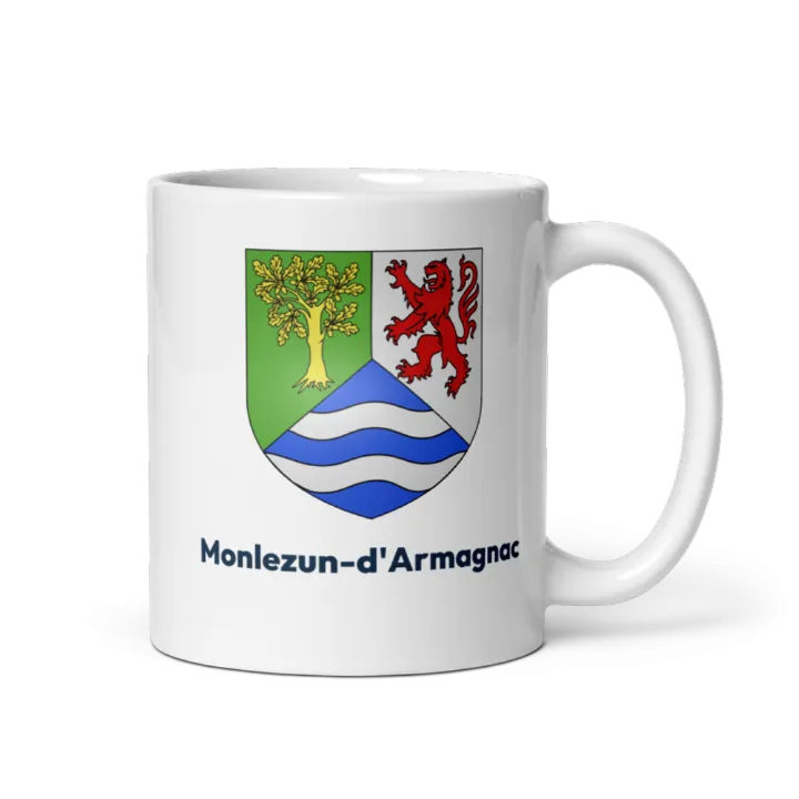 Mug blason de Monlezun-d'Armagnac