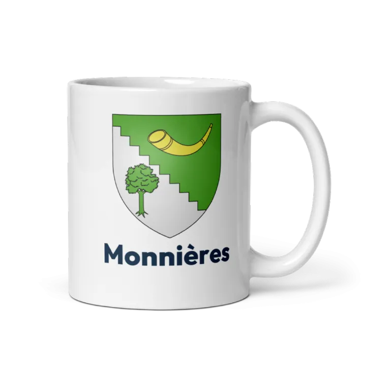 Mug blason de Monnières