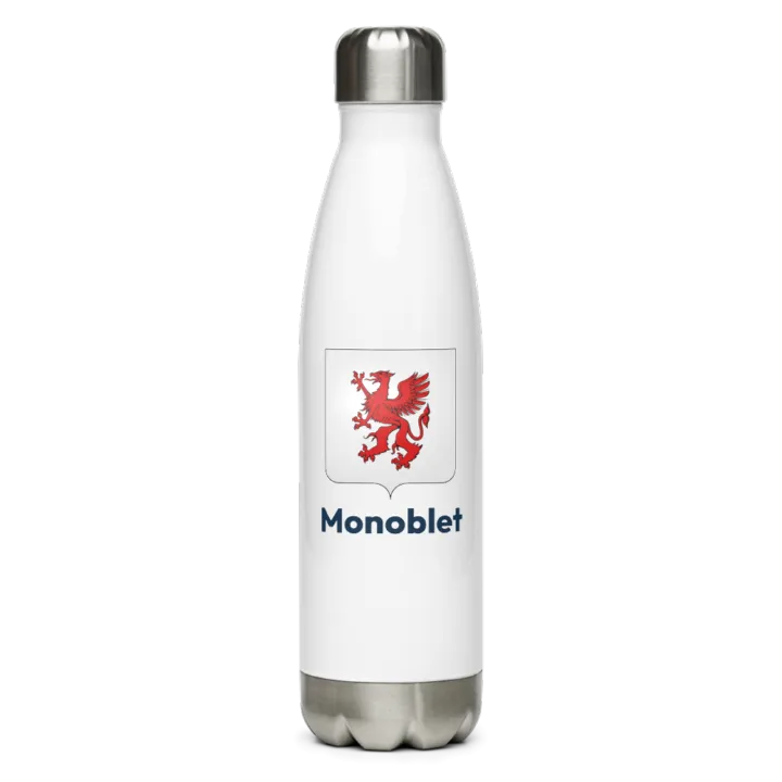 Gourde inox blason de Monoblet
