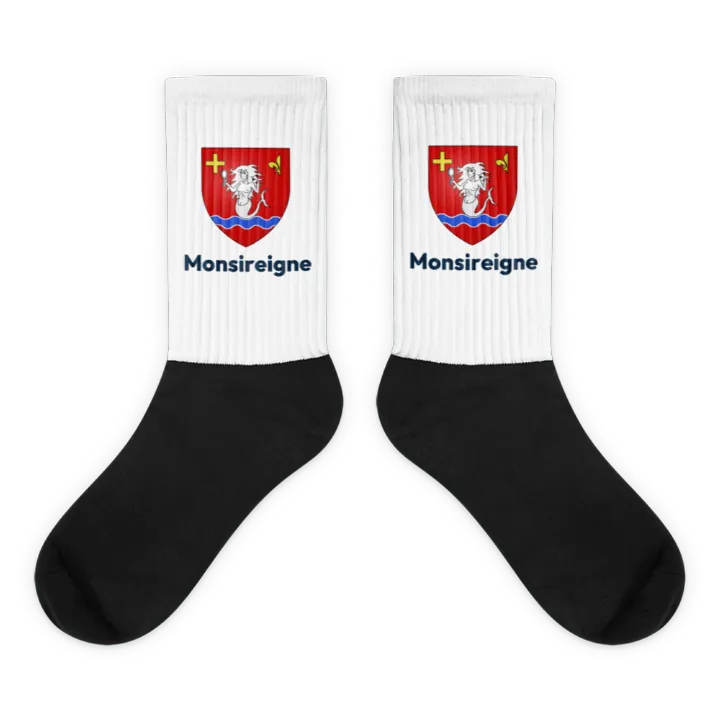 Chaussettes — blason de Monsireigne