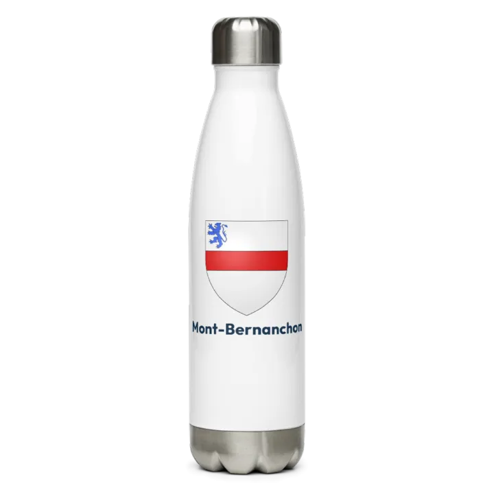 Gourde inox blason de Mont-Bernanchon