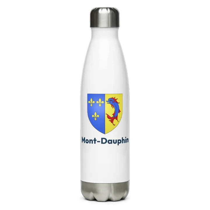 Gourde inox blason de Mont-Dauphin