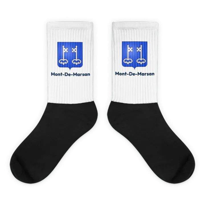 Chaussettes — blason de Mont-de-Marsan