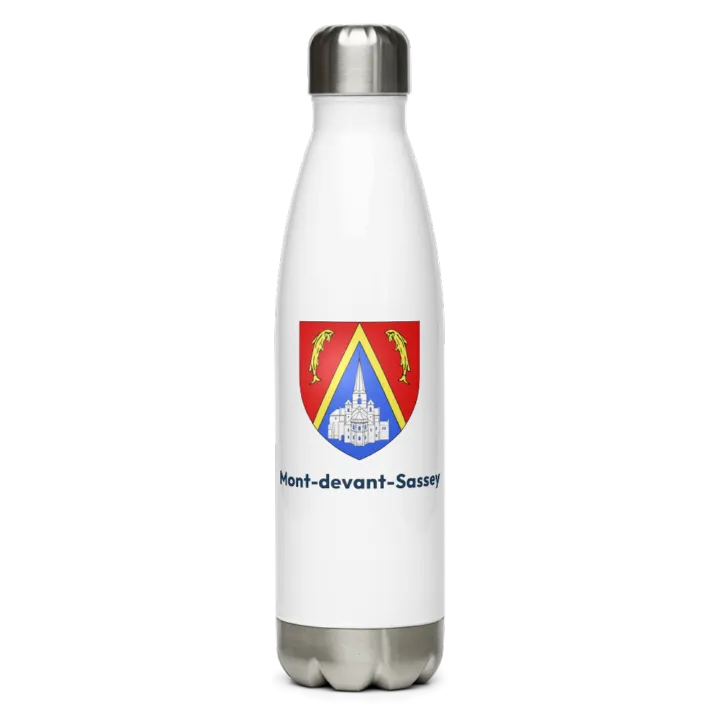 Gourde inox blason de Mont-devant-Sassey