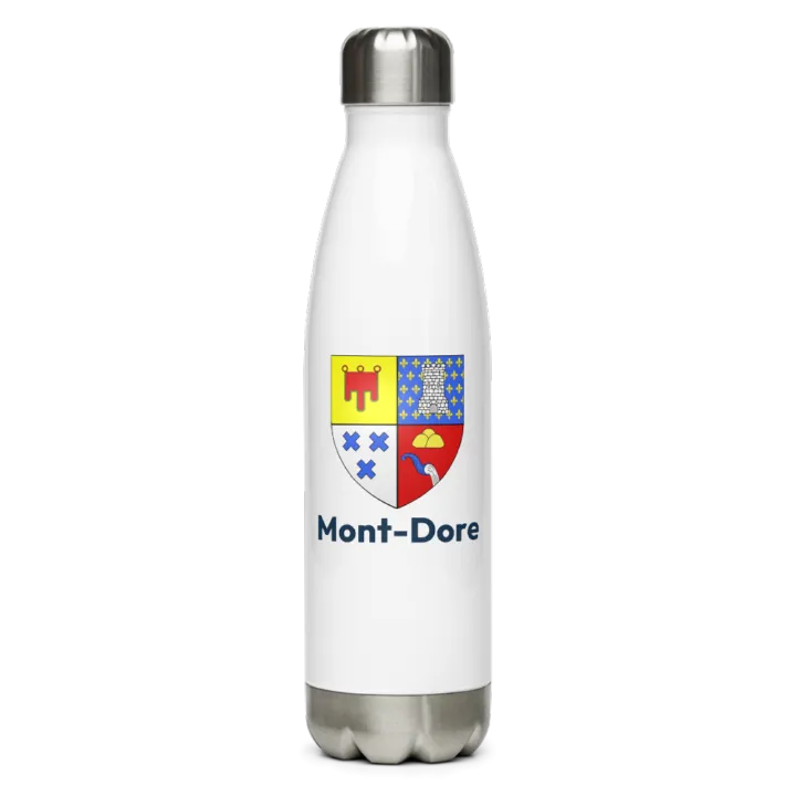 Gourde inox blason de Mont-Dore