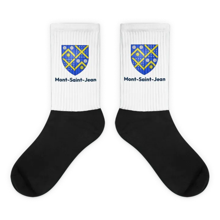Chaussettes — blason de Mont-Saint-Jean