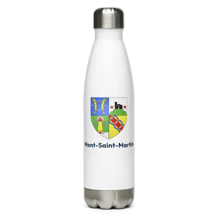 Gourde inox blason de Mont-Saint-Martin