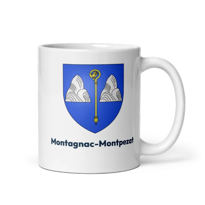 Mug blason de Montagnac-Montpezat