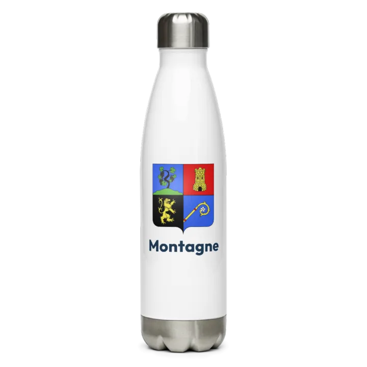 Gourde inox blason de Montagne