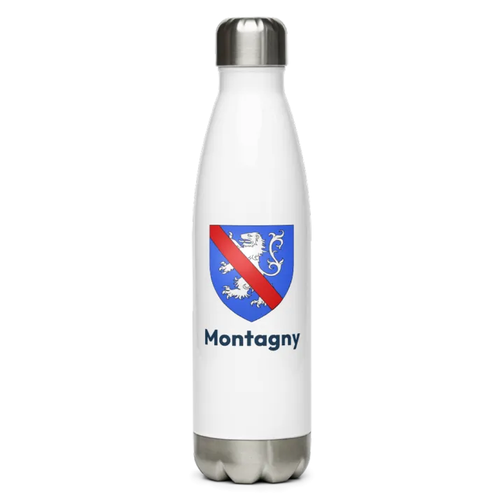 Gourde inox blason de Montagny
