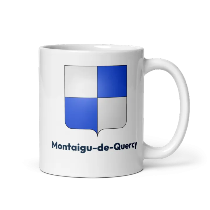 Mug blason de Montaigu-de-Quercy