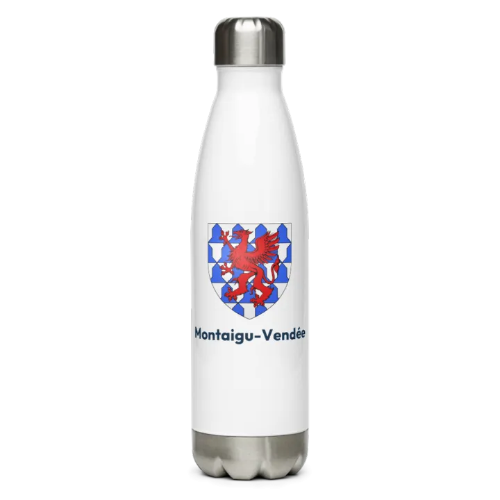 Gourde inox blason de Montaigu-Vendée