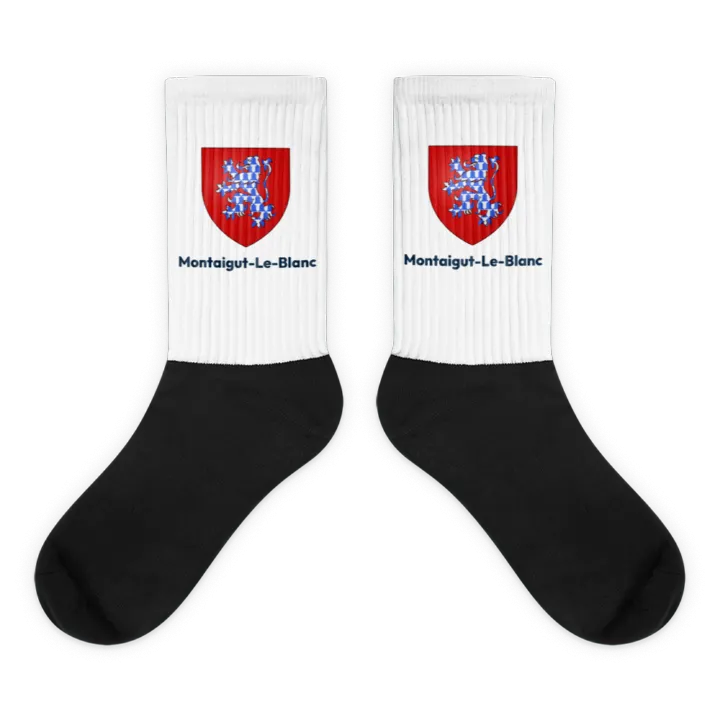 Chaussettes — blason de Montaigut-le-Blanc