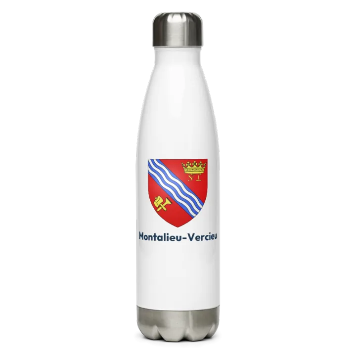 Gourde inox blason de Montalieu-Vercieu