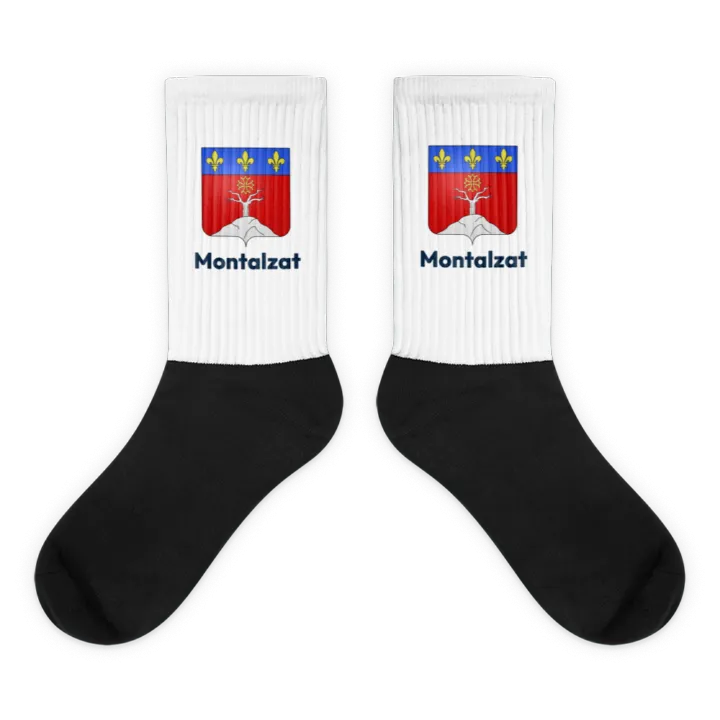 Chaussettes — blason de Montalzat