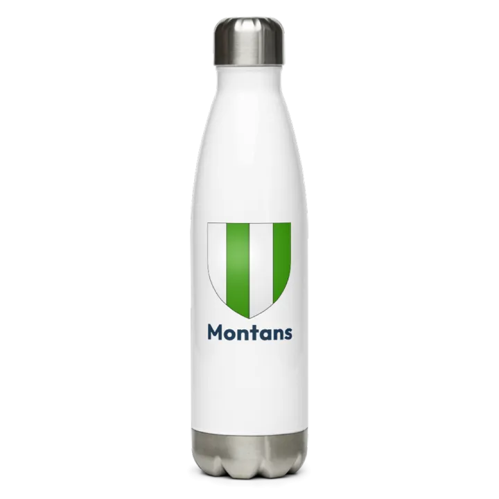 Gourde inox blason de Montans