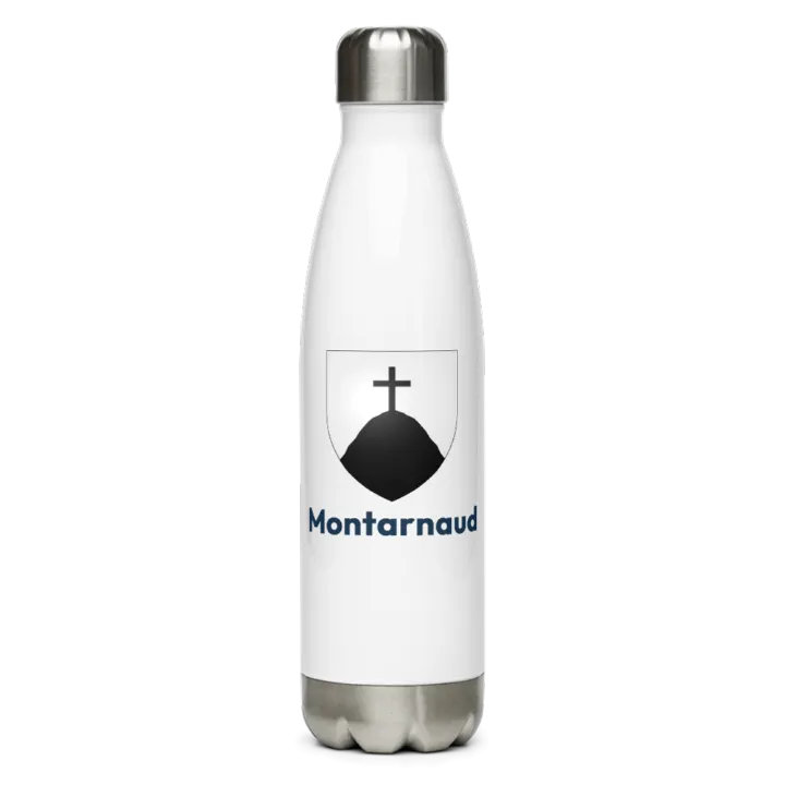 Gourde inox blason de Montarnaud