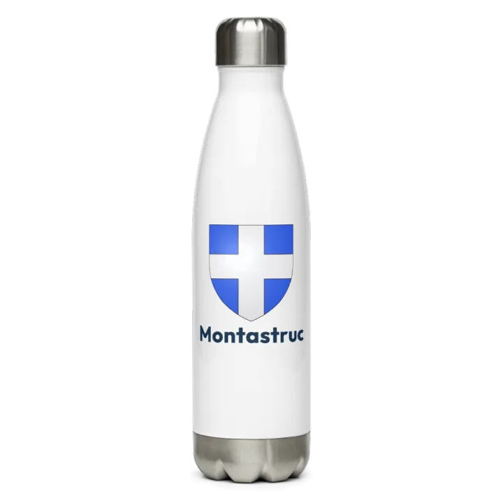 Gourde inox blason de Montastruc