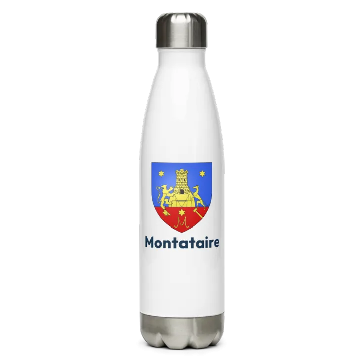 Gourde inox blason de Montataire