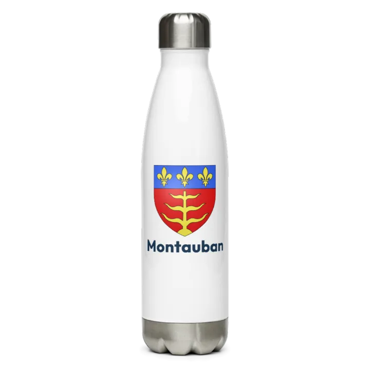 Gourde inox blason de Montauban