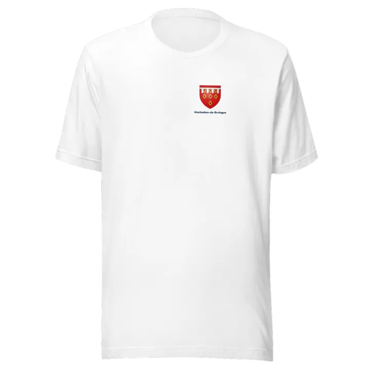 T-shirt blason de Montauban-de-Bretagne
