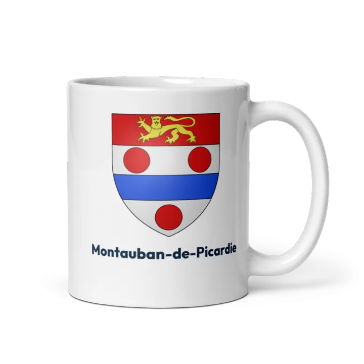 Mug blason de Montauban-de-Picardie