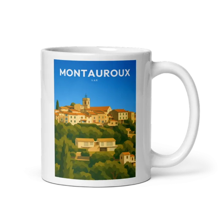 Mug — Montauroux et ses maisons colorées