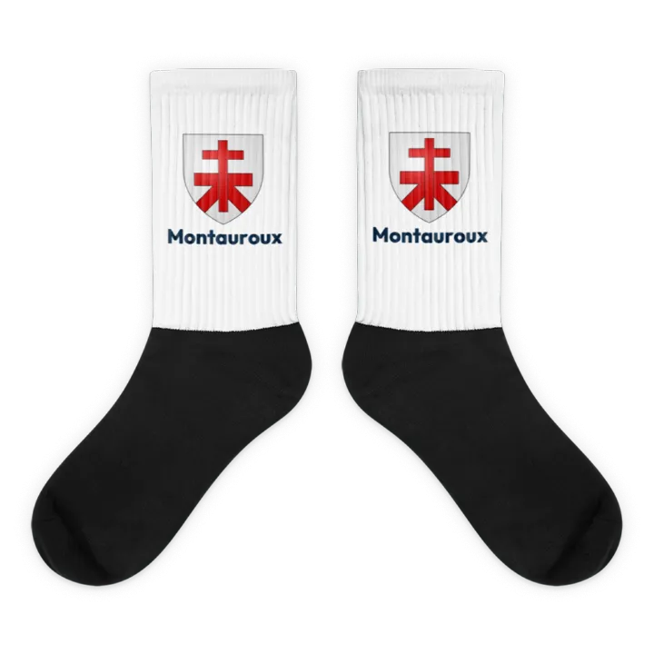Chaussettes — blason de Montauroux