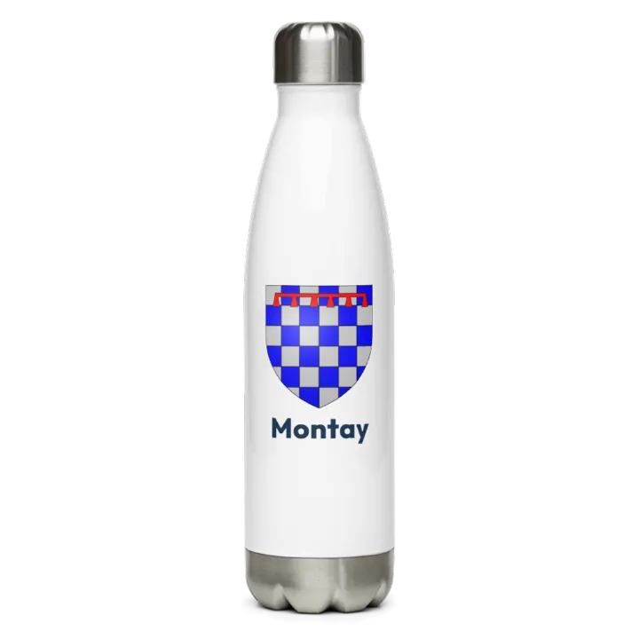Gourde inox blason de Montay