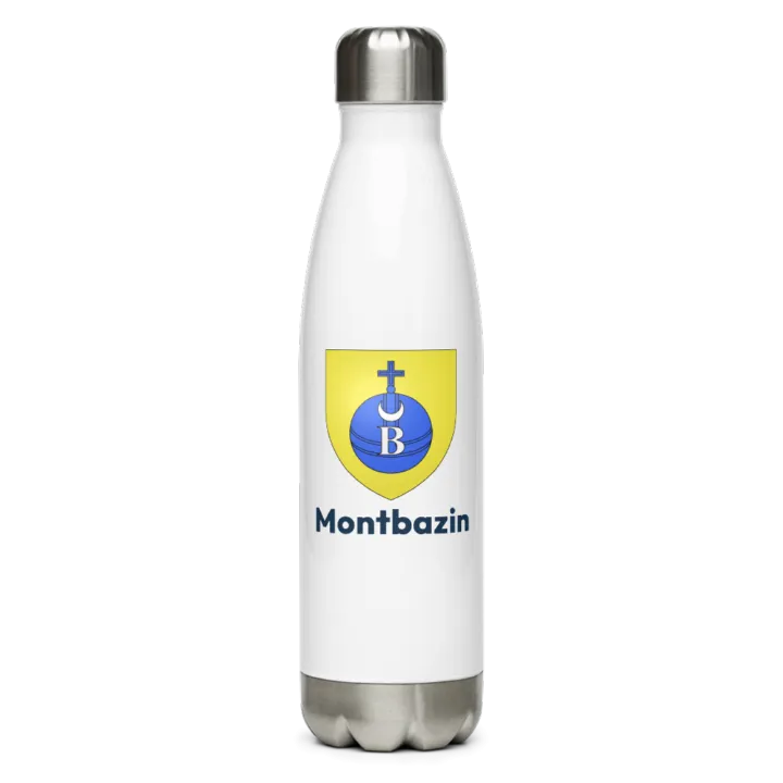 Gourde inox blason de Montbazin