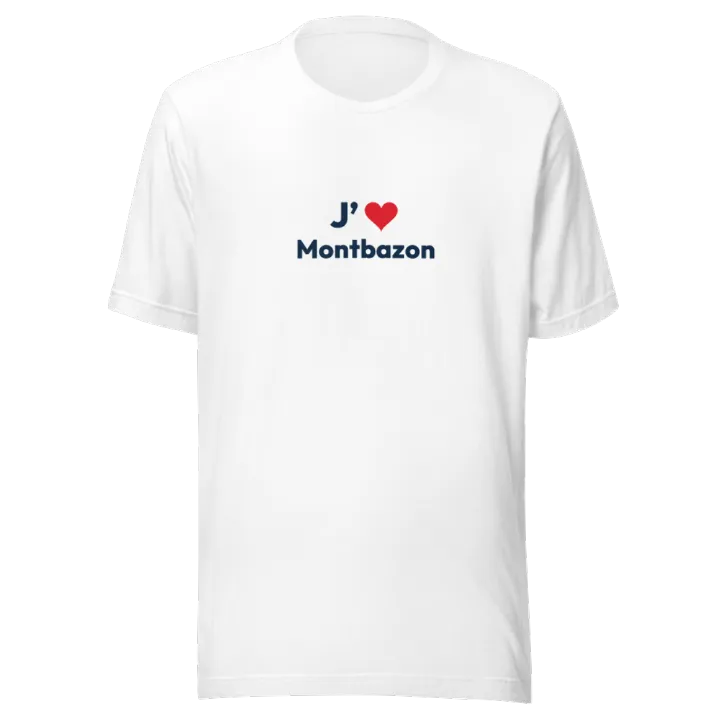 T-shirt « J’❤ Montbazon »