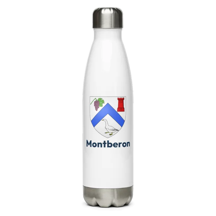 Gourde inox blason de Montberon