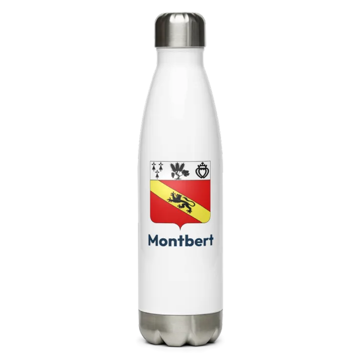 Gourde inox blason de Montbert