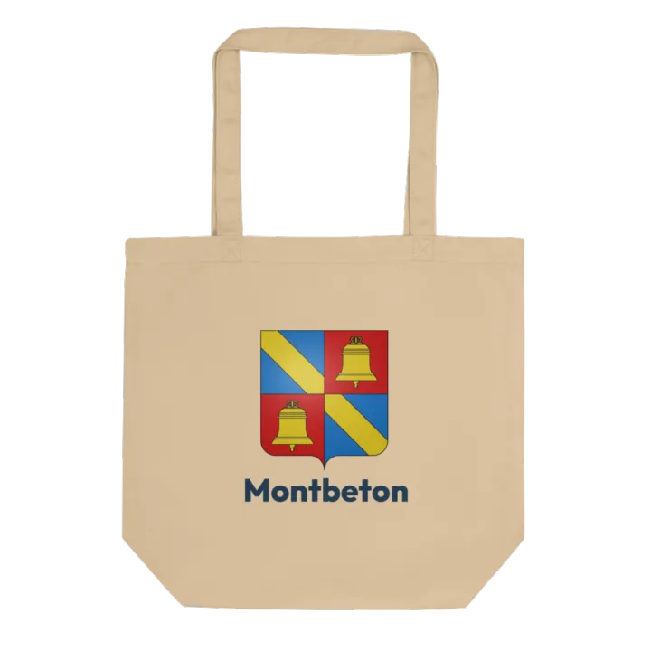 Tote bag coton bio — blason de Montbeton