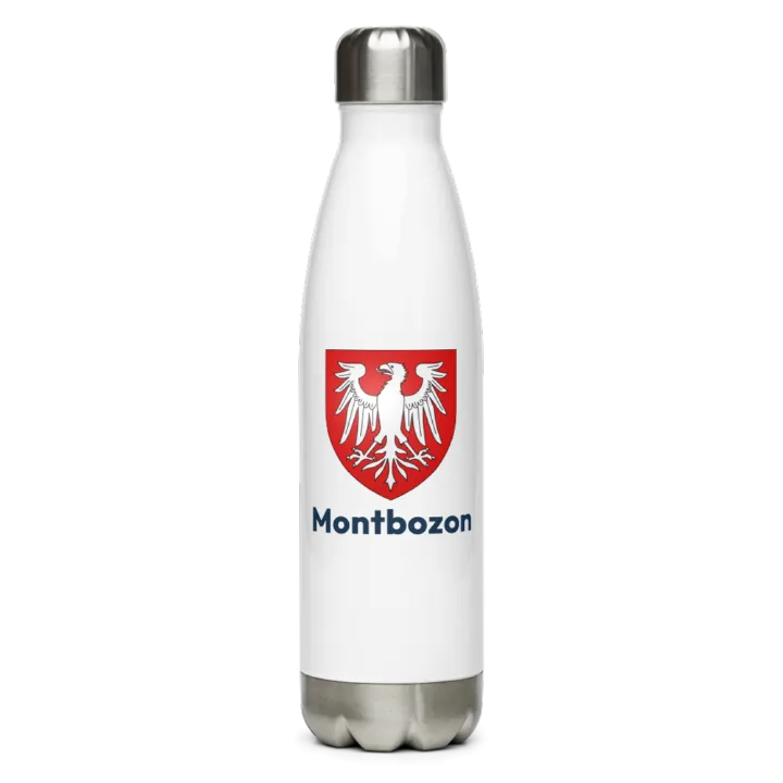 Gourde inox blason de Montbozon