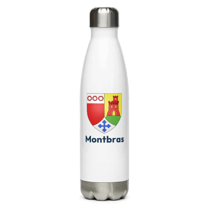Gourde inox blason de Montbras