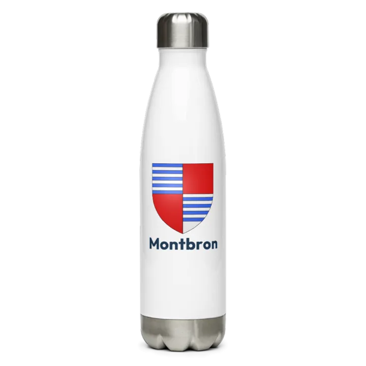 Gourde inox blason de Montbron