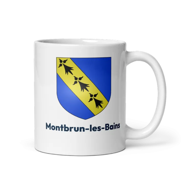 Mug blason de Montbrun-les-Bains