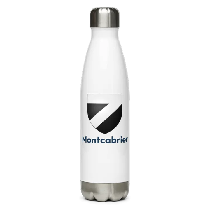 Gourde inox blason de Montcabrier
