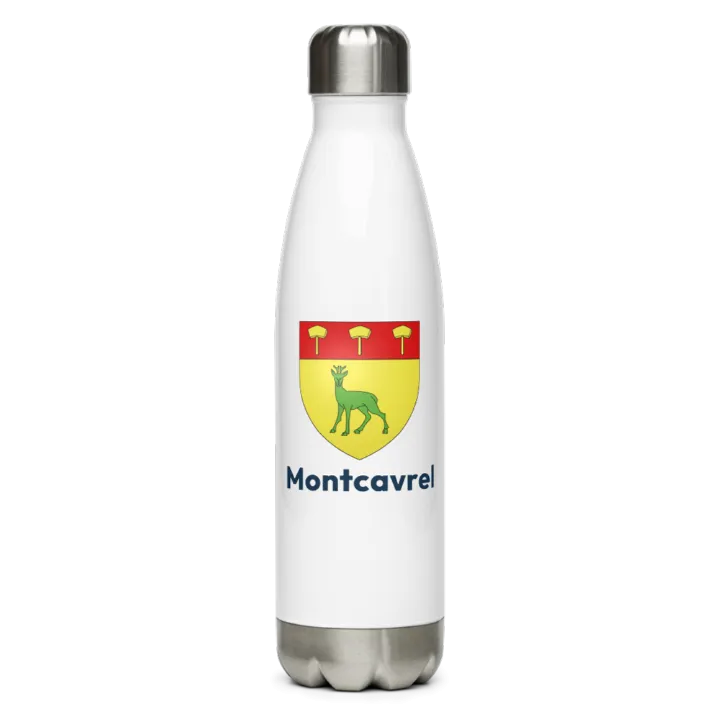 Gourde inox blason de Montcavrel