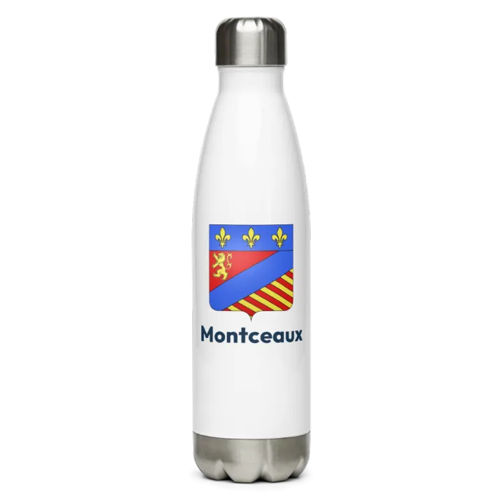 Gourde inox blason de Montceaux